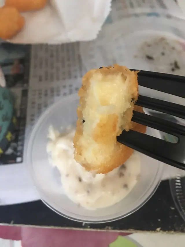 一口三角芝士