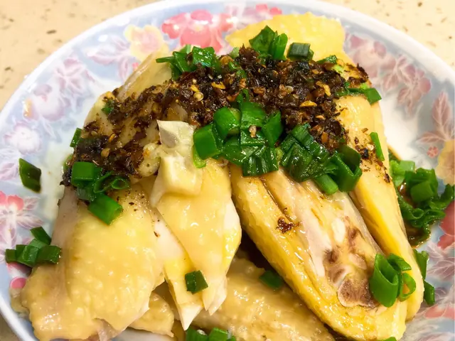 蔥油麻辣雞客飯