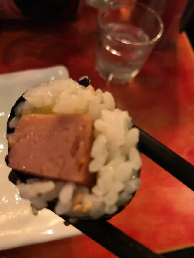 紫菜午餐肉卷