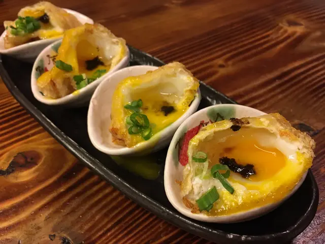 黑露燒腐皮溫泉玉子