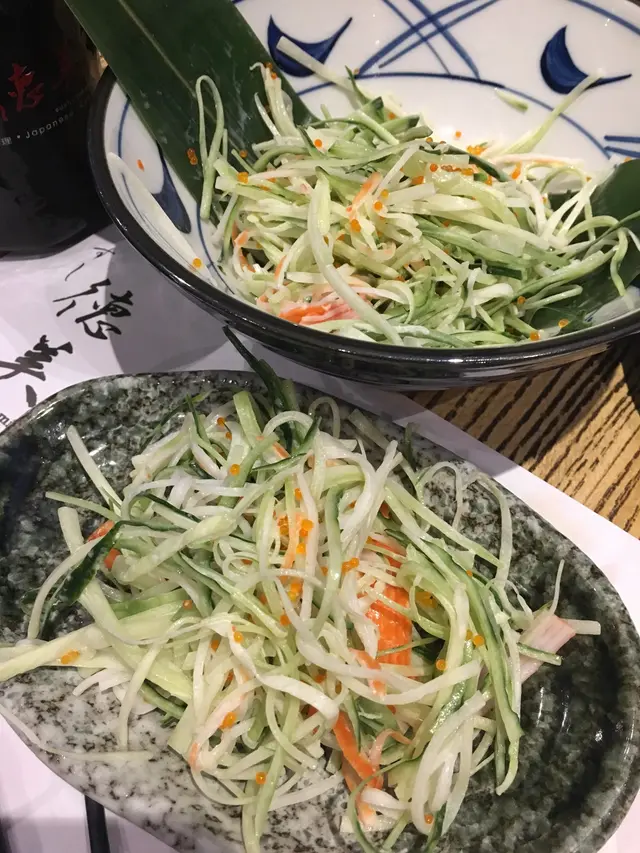 蟹子沙律