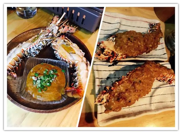 燒波士頓活龍蝦