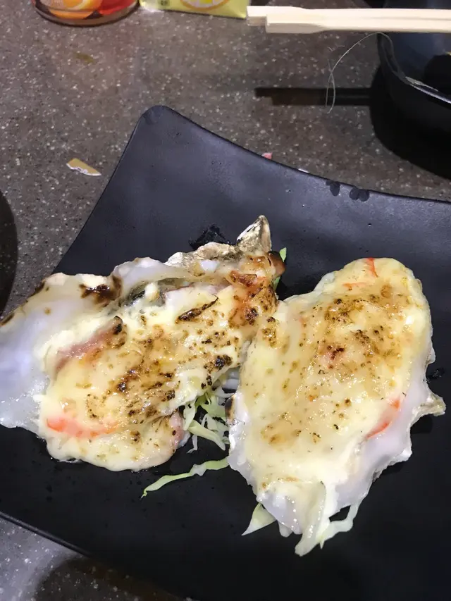 芝士煙肉燒蠔