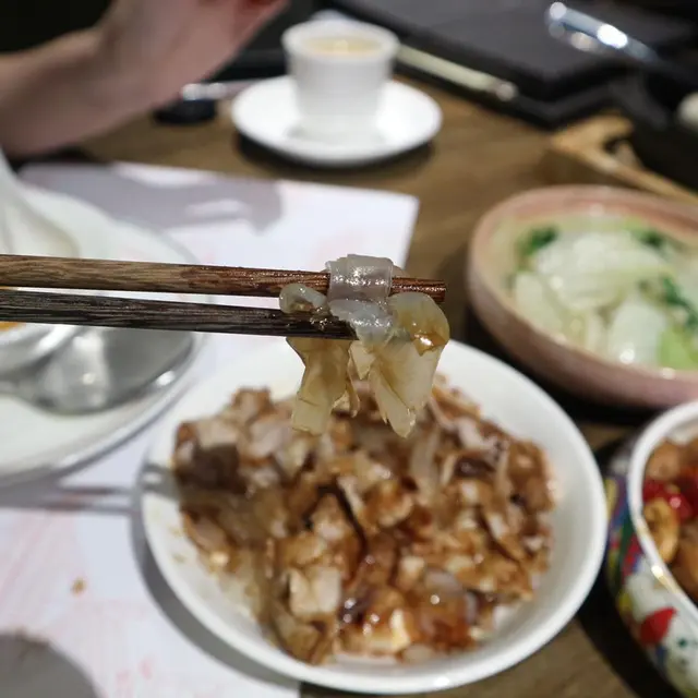 白切黑豚肉粉皮