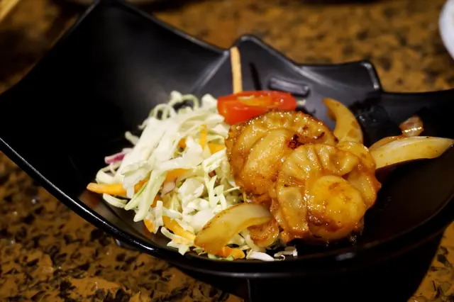 鐵板牛油香蒜帆立貝