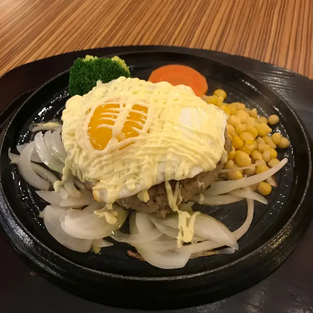 和風照燒蛋漢堡扒