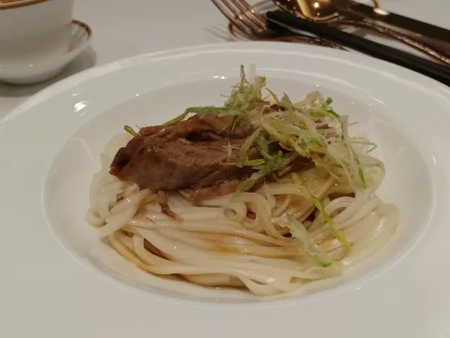 蔥油和牛稻庭麵