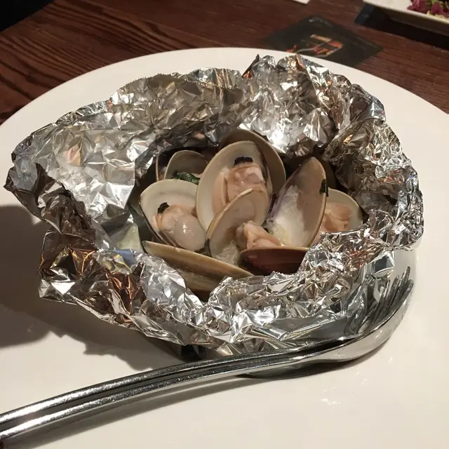 蒜香紫蘇白酒燒海蜆