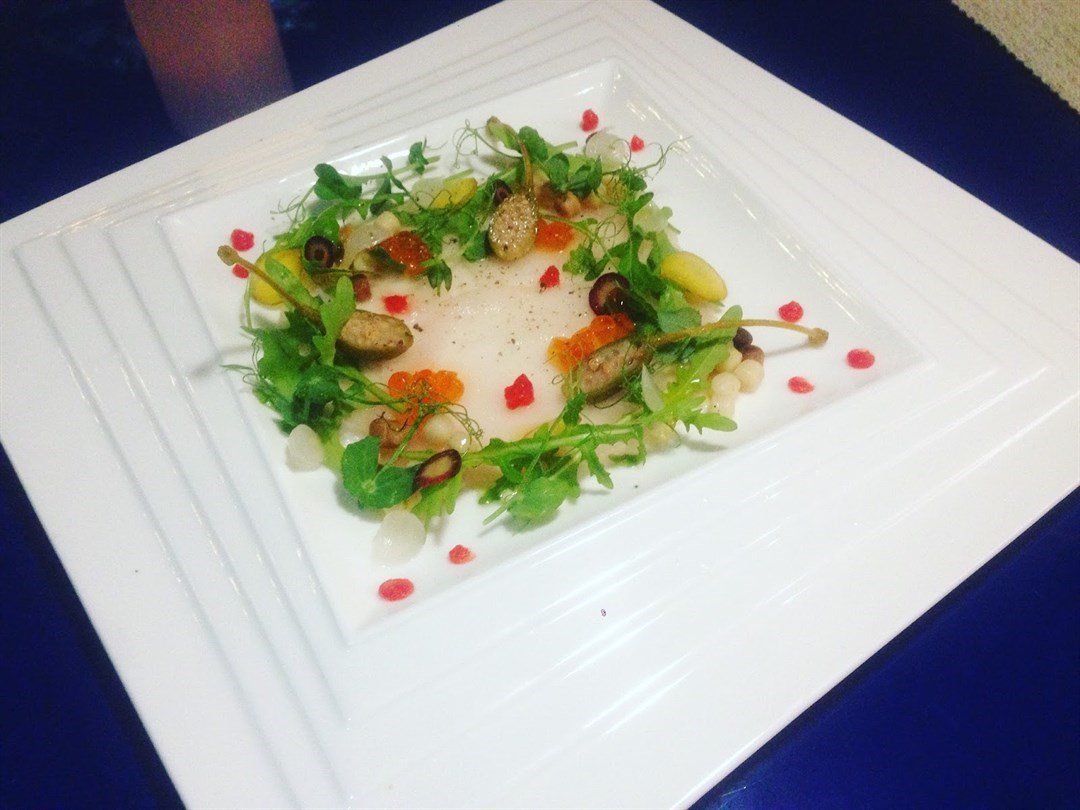 sword fish carpaccio $ 158