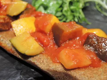 ④ 普罗旺斯炖杂菜法式荞麦薄烤饼 Ratatouille Crepe ($78)