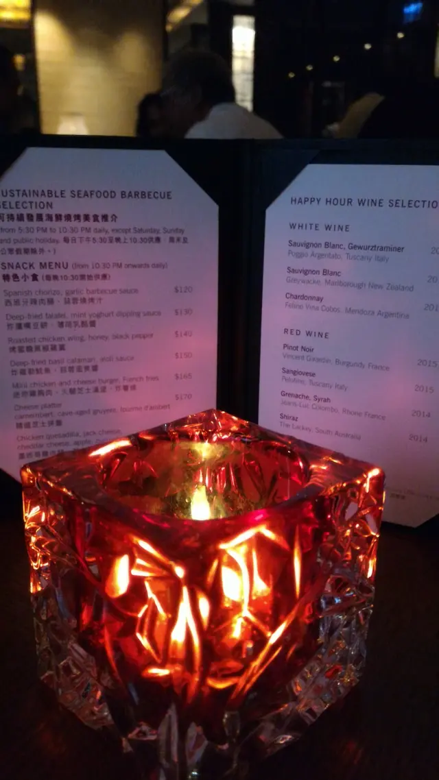 有小吃，亦有a la carte menu。