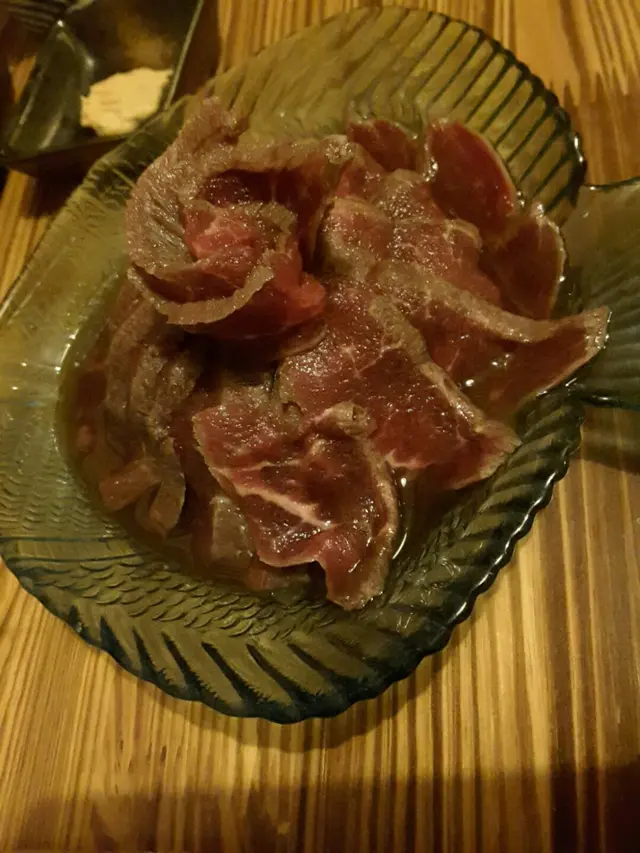半生熟牛肉