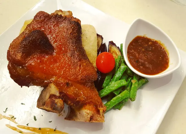 燒黑椒德國咸豬手