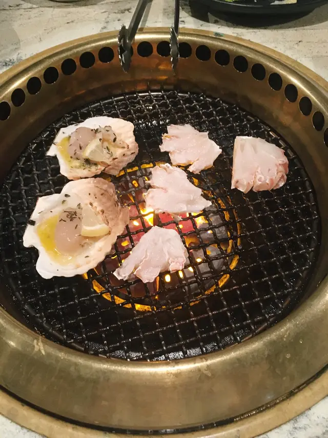 帆立貝+松葉蟹身