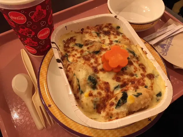 焗白汁龍利柳飯