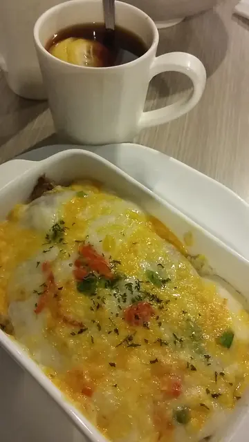 多利亚芝士焗鱼柳饭