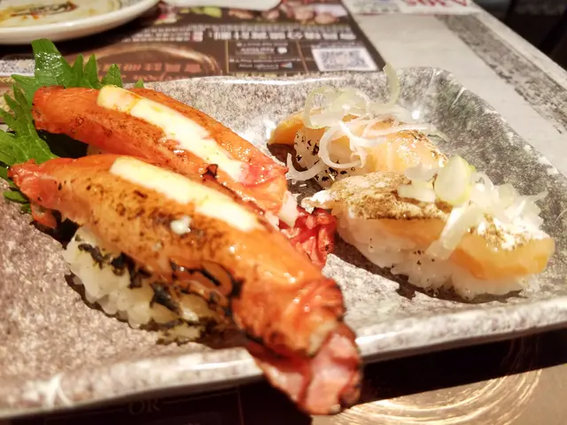 醬燒極尚帝皇蟹棒+鹽燒三文魚