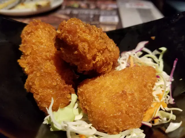 吉列炸蠔+一口芝士波波