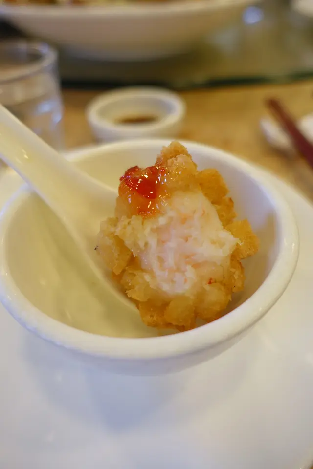 鮮爽彈牙的蝦球