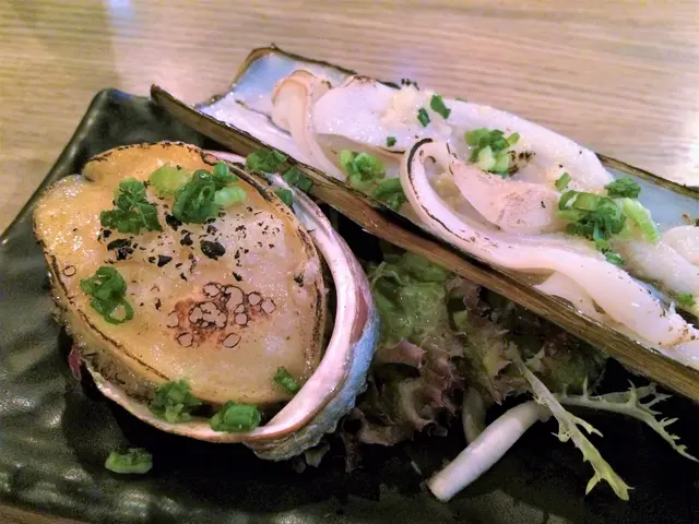 岩燒大連鮑魚