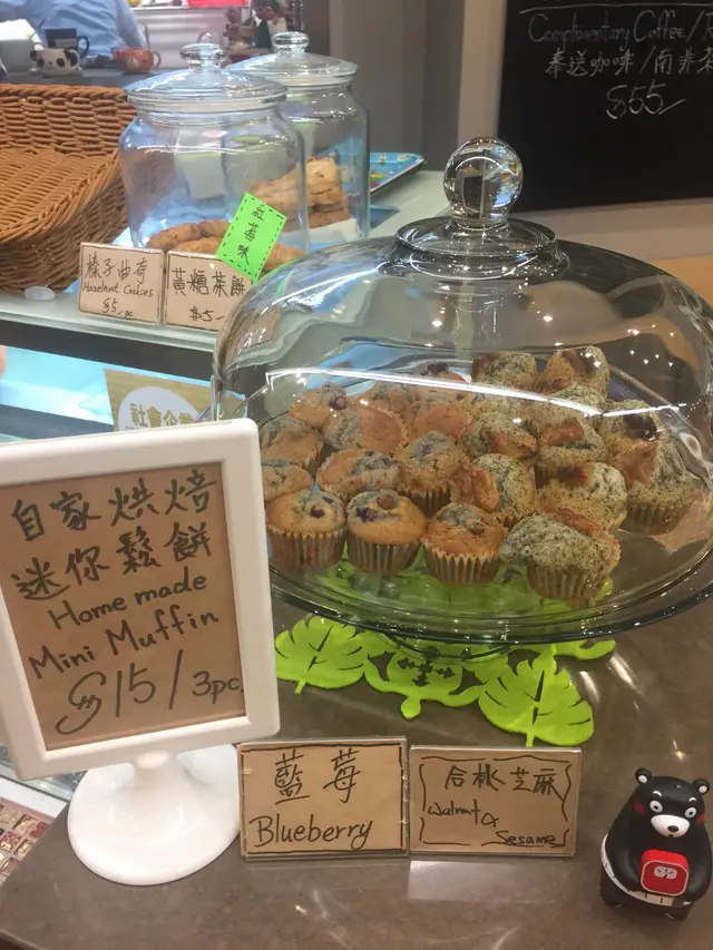 Homemade  mini  muffin