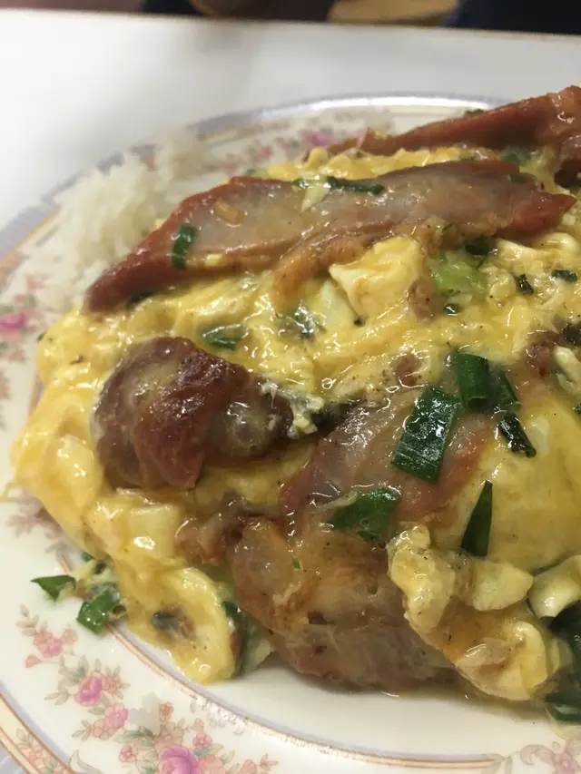 滑蛋叉燒飯