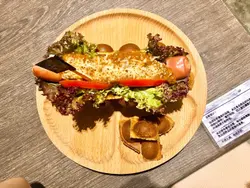 芝士肉醬熱狗雞蛋仔