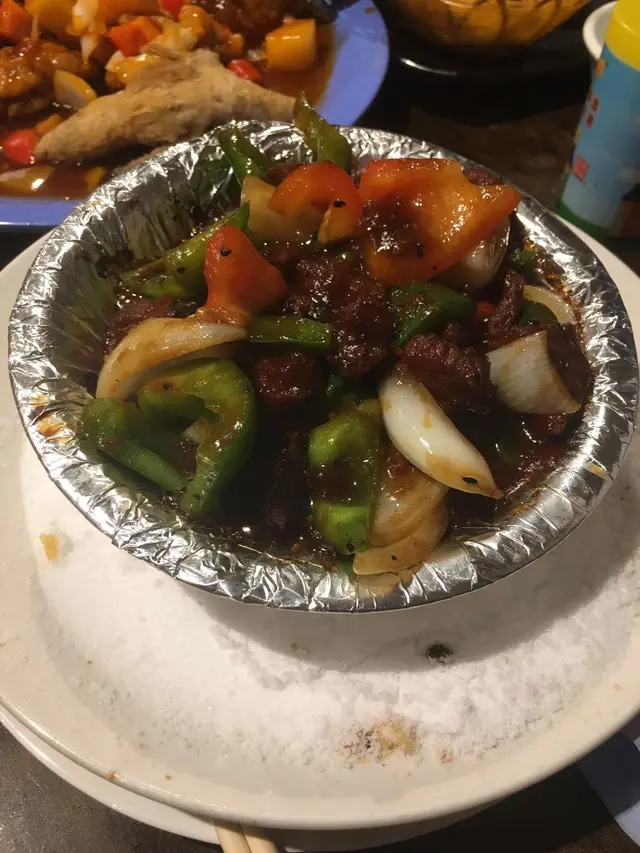 火焰蜜椒牛柳粒