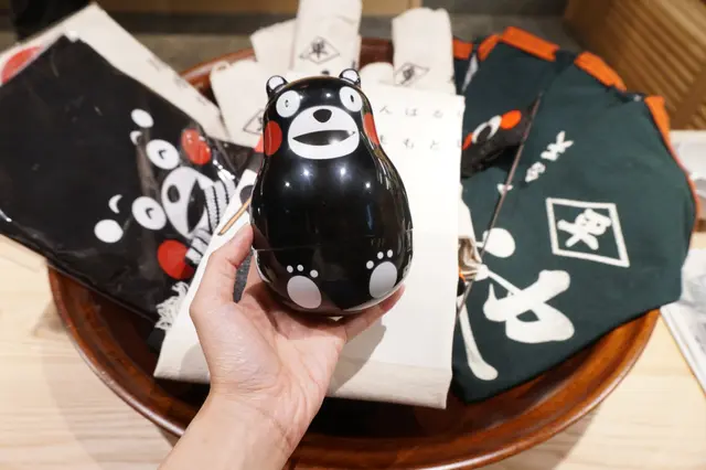 當然少不了可愛的熊本熊商品吧。