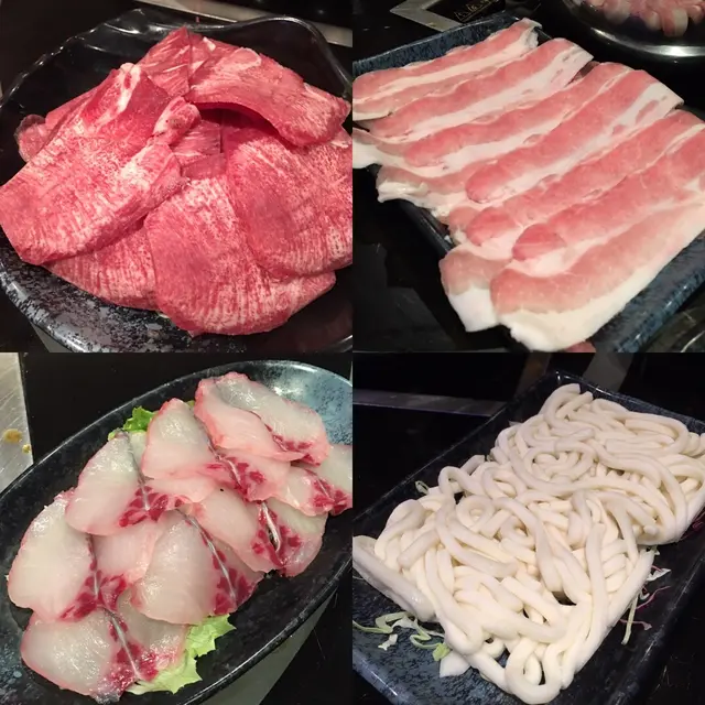 牛舌豬肉烏冬