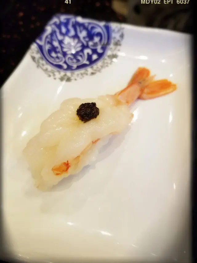 黑松露牡丹蝦壽司