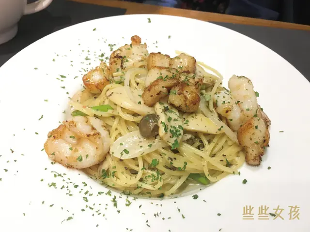 黑松露野菌海蝦帶子意粉