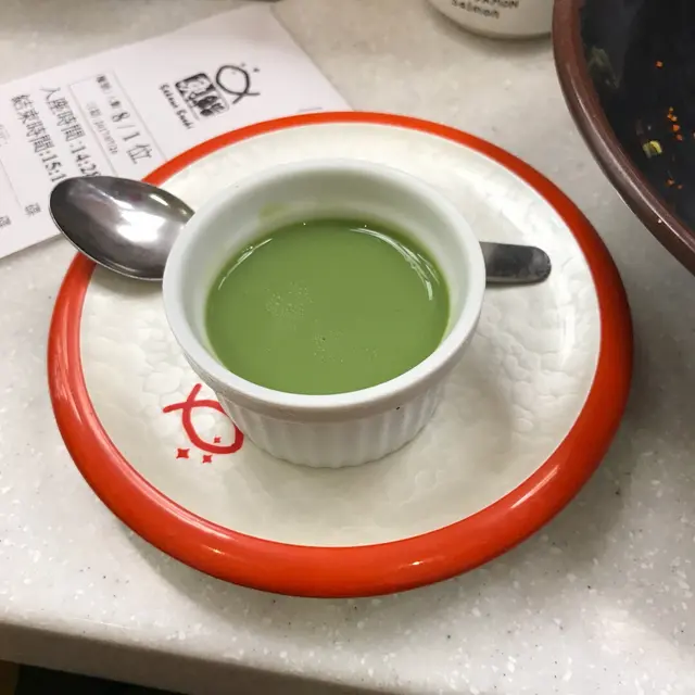 抹茶牛乳布甸