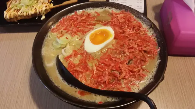 濃香櫻蝦油拉麵