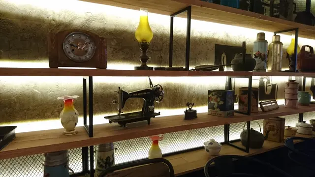 懷舊擺設，滿載昔日上海風。