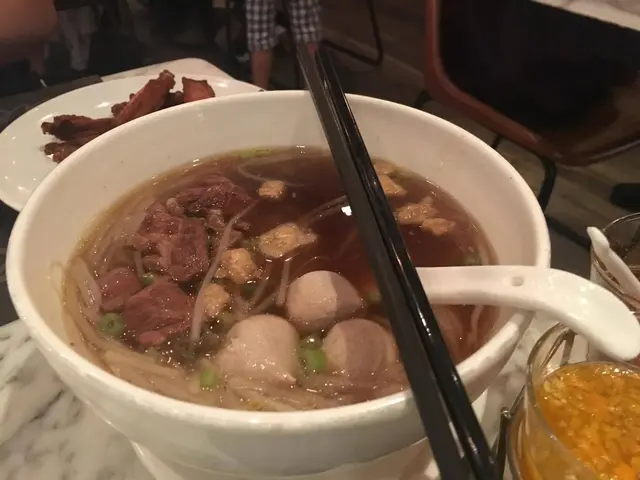 秦式燴牛肉及牛丸湯米粉