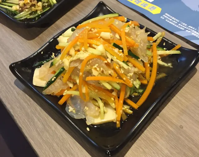 涼拌鮑片海蜇頭