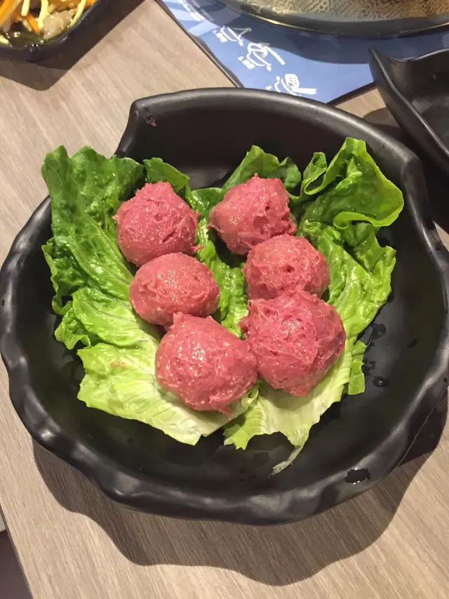 手工牛肉芝士丸