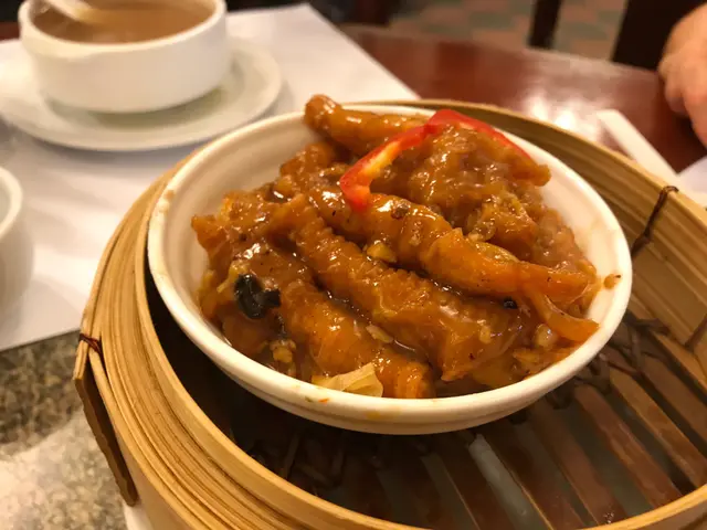 Chicken feet done right. The perfect consistency.