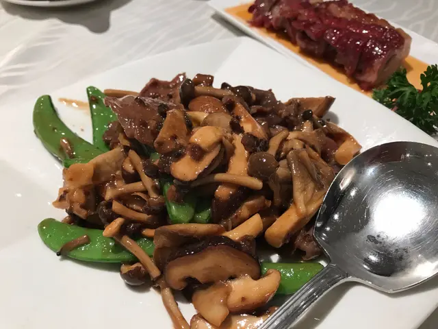 The dish was promising as it is extremely visually appealing.  However it was extremely greasy.   The mushrooms soaked u