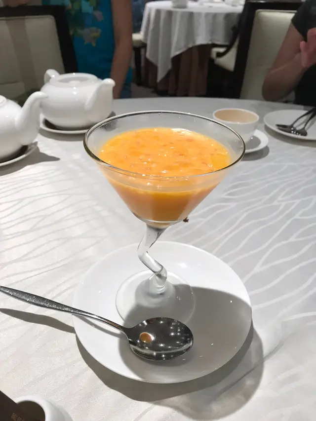 Dish is very visually appealing.  However they gave us a large spoon that does not fit well inside or else 5 stars.  The taste was like expected.  