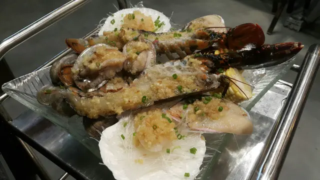 海鮮鮑魚蒸氣塔