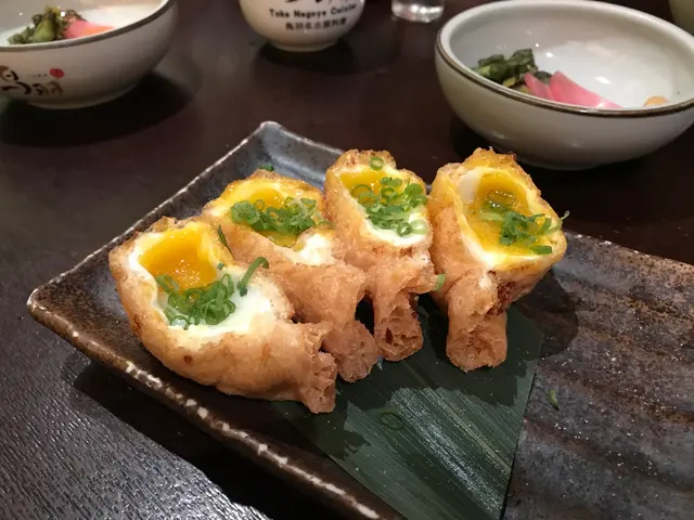 炸腐皮溫泉蛋