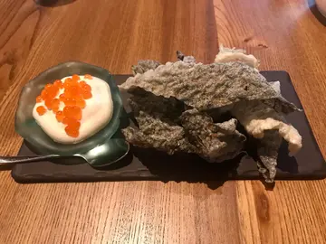 Crispy Salmon Skin