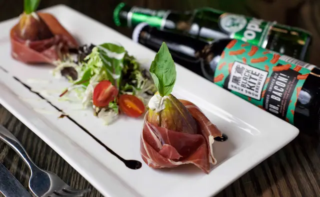 巴馬火腿配無花果