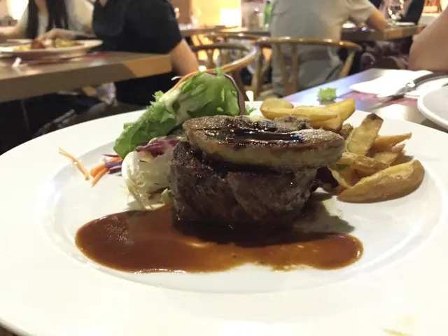 鵝肝拼牛柳($248)