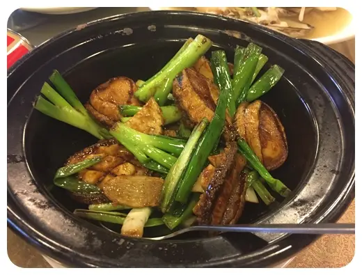薑蔥鮑魚煲