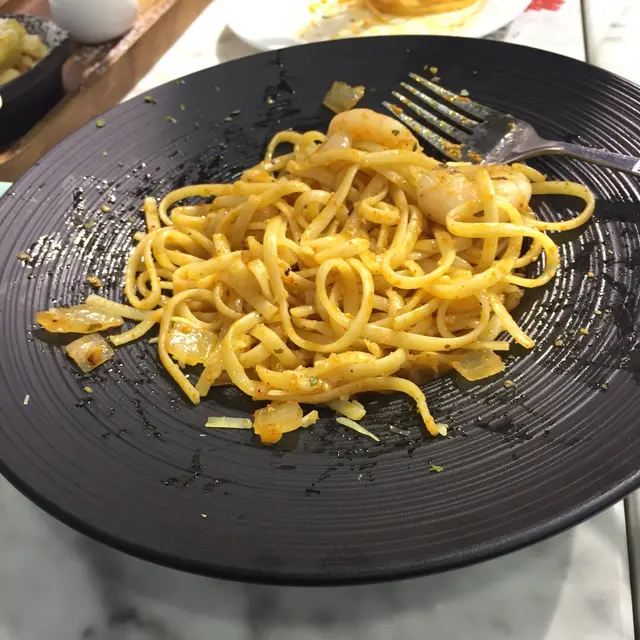 大蝦辣意粉