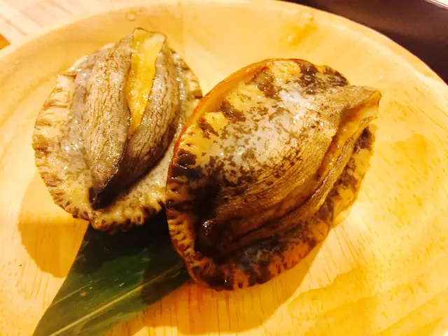 鮑魚殼燒