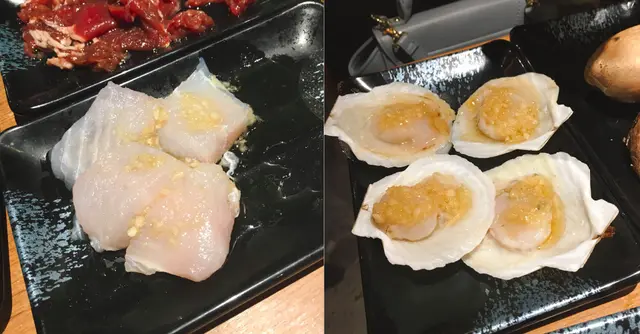 魚柳、帆立貝(特別推介menu)